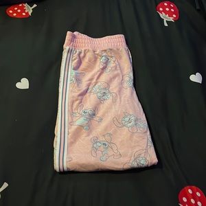 Disney stich pj pants size S